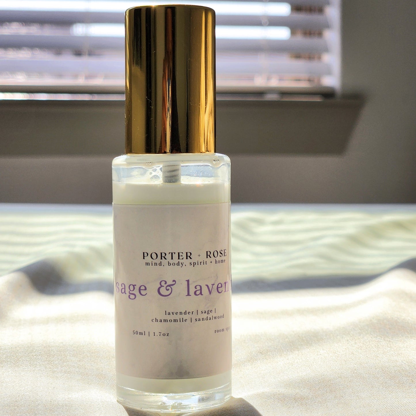 Sage & Lavender Room & Linen Spray - porter + rose