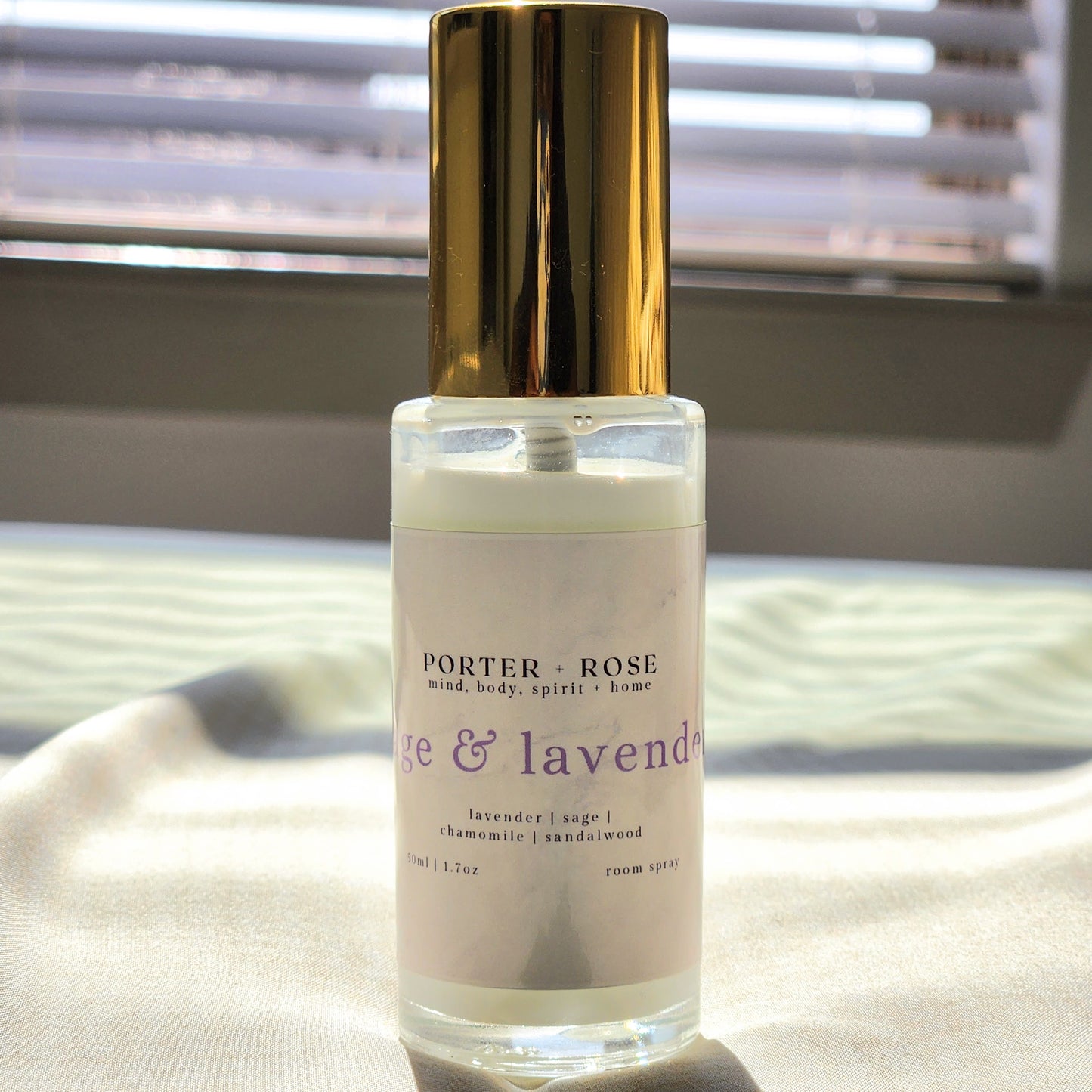 Sage & Lavender Room & Linen Spray - porter + rose