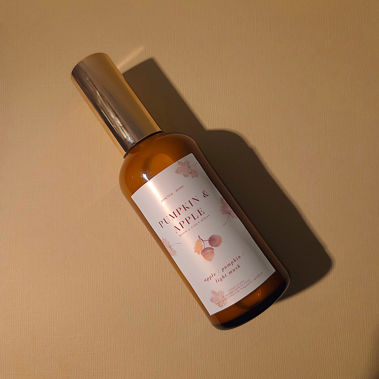 Pumpkin & Apple Room & Linen Spray - porter + rose