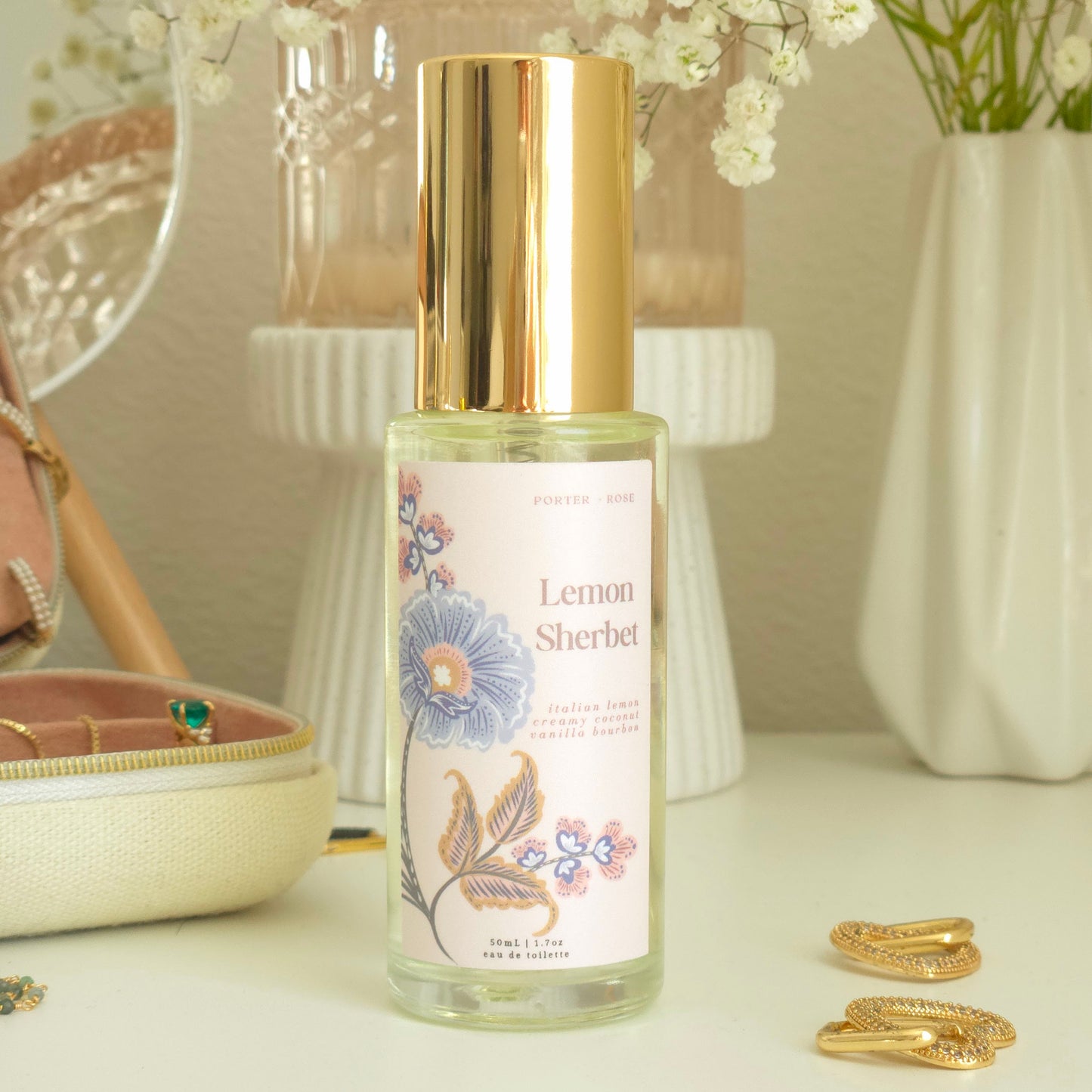 Lemon Sherbet Parfum - porter + rose