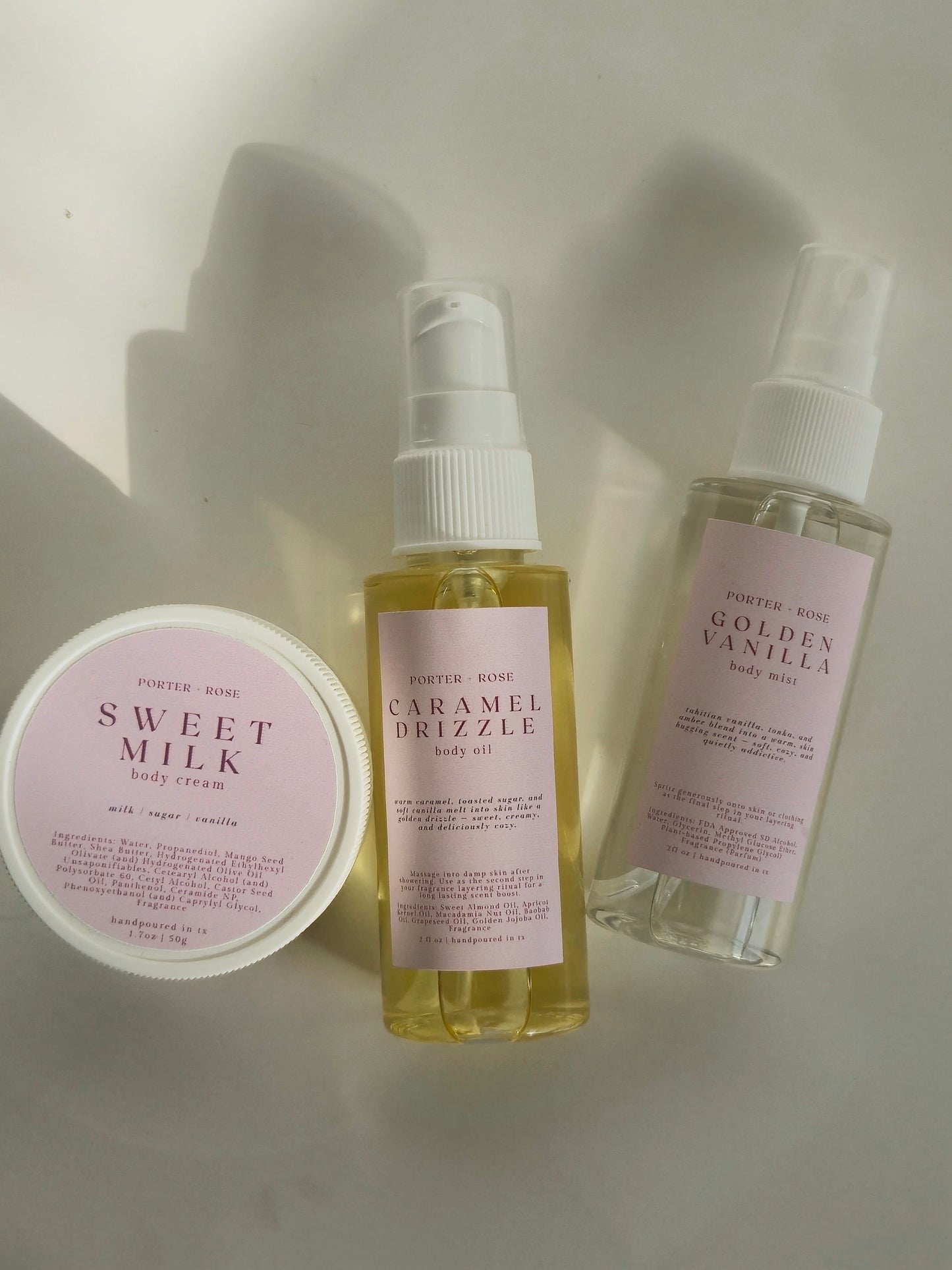 Vanilla, I Scream! - Signature Scent Layering Trio