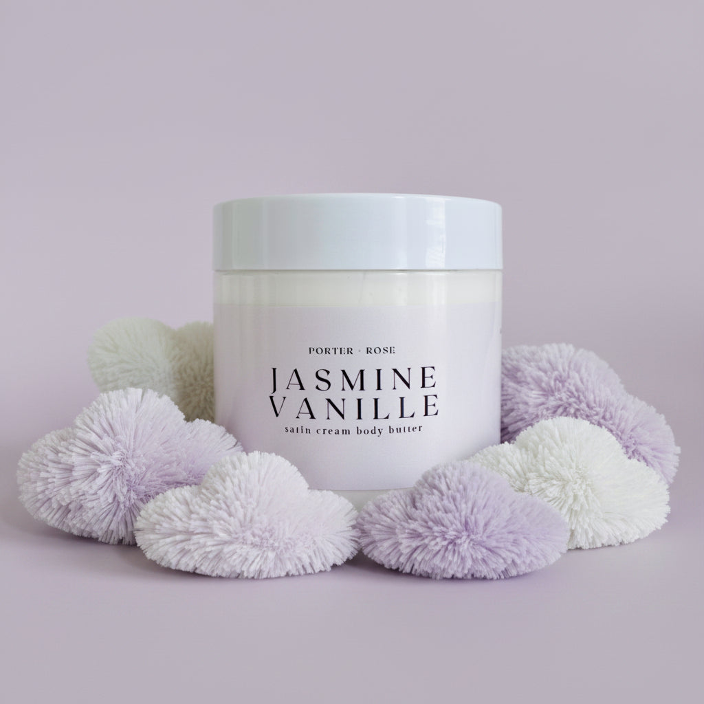 Jasmine Vanille Body Butter - porter + rose