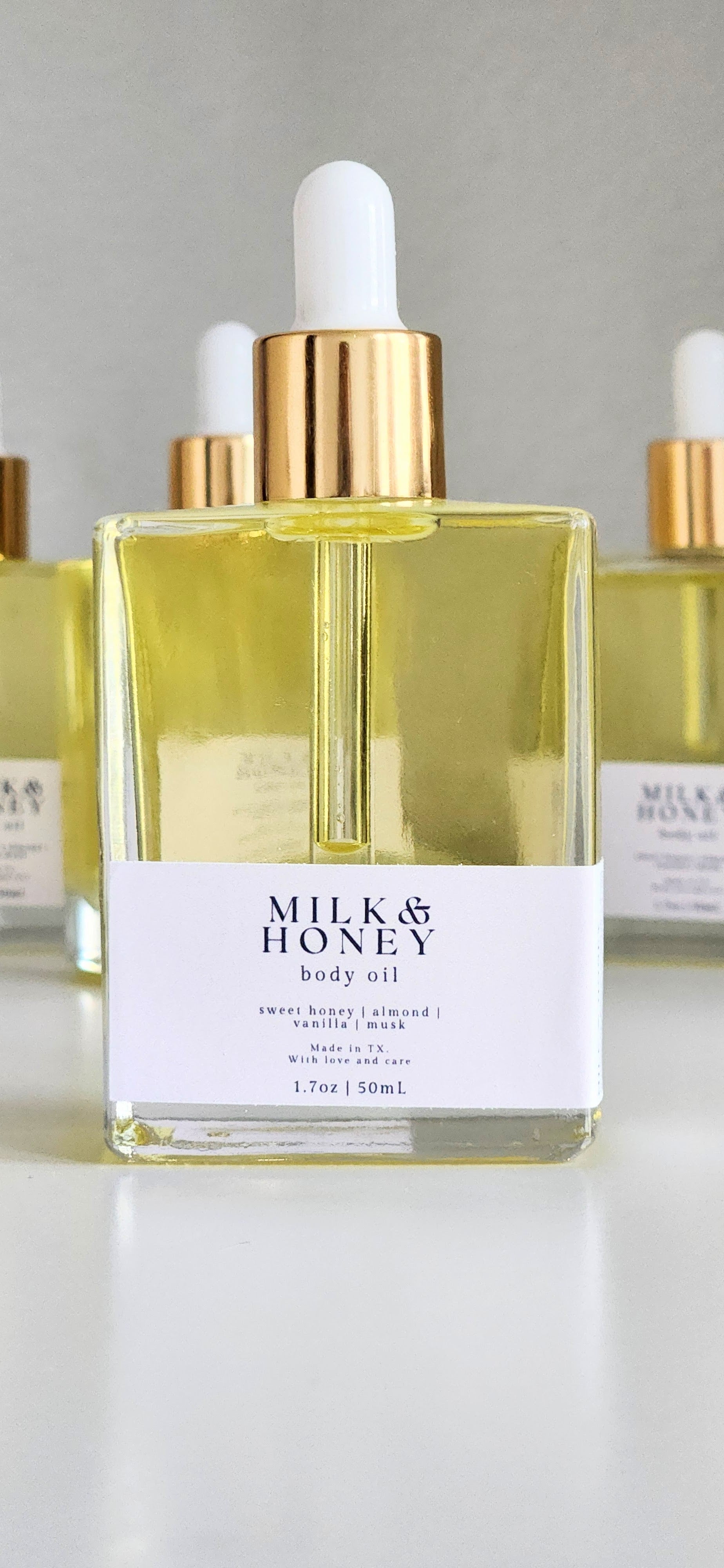 Milk + Honey Body Oil - porter + rose