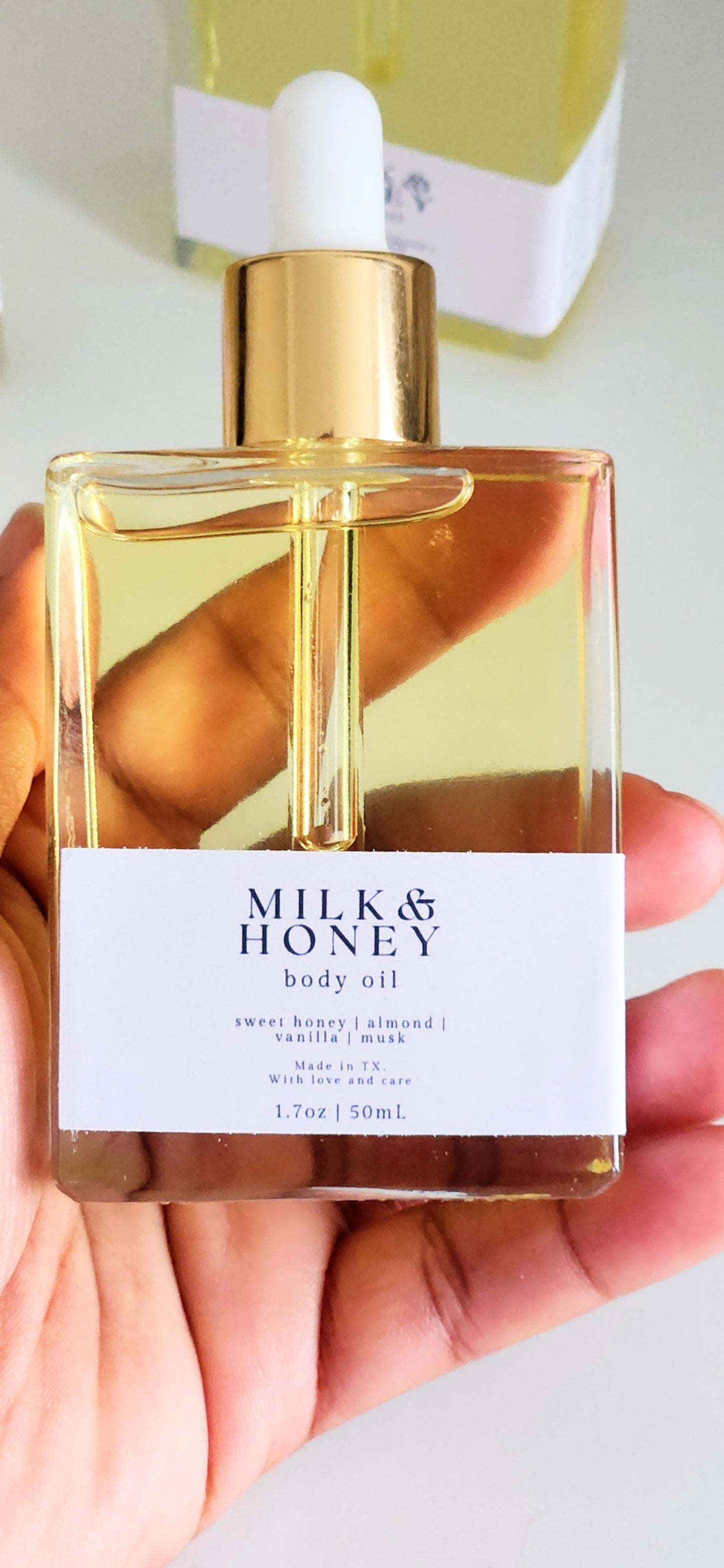 Milk + Honey Body Oil - porter + rose