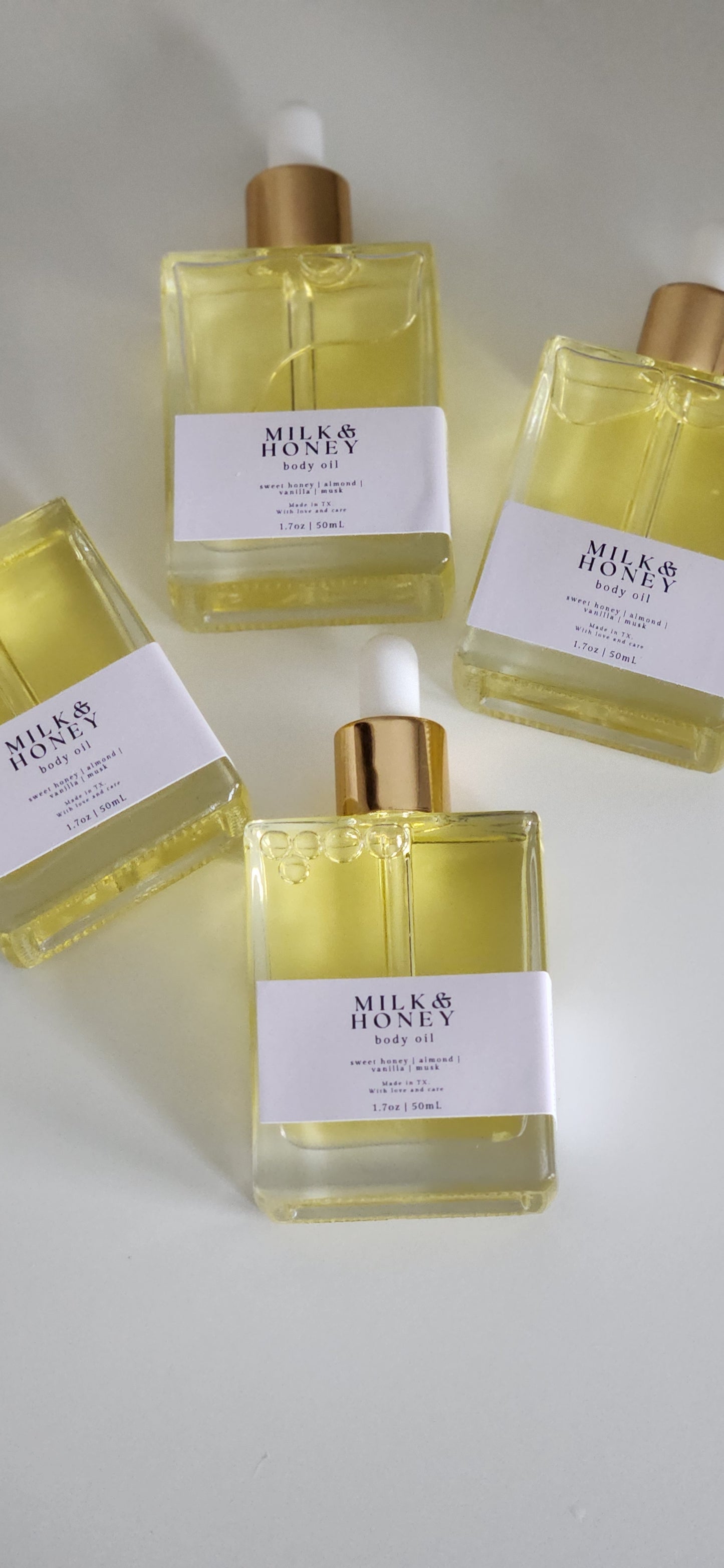 Milk + Honey Body Oil - porter + rose