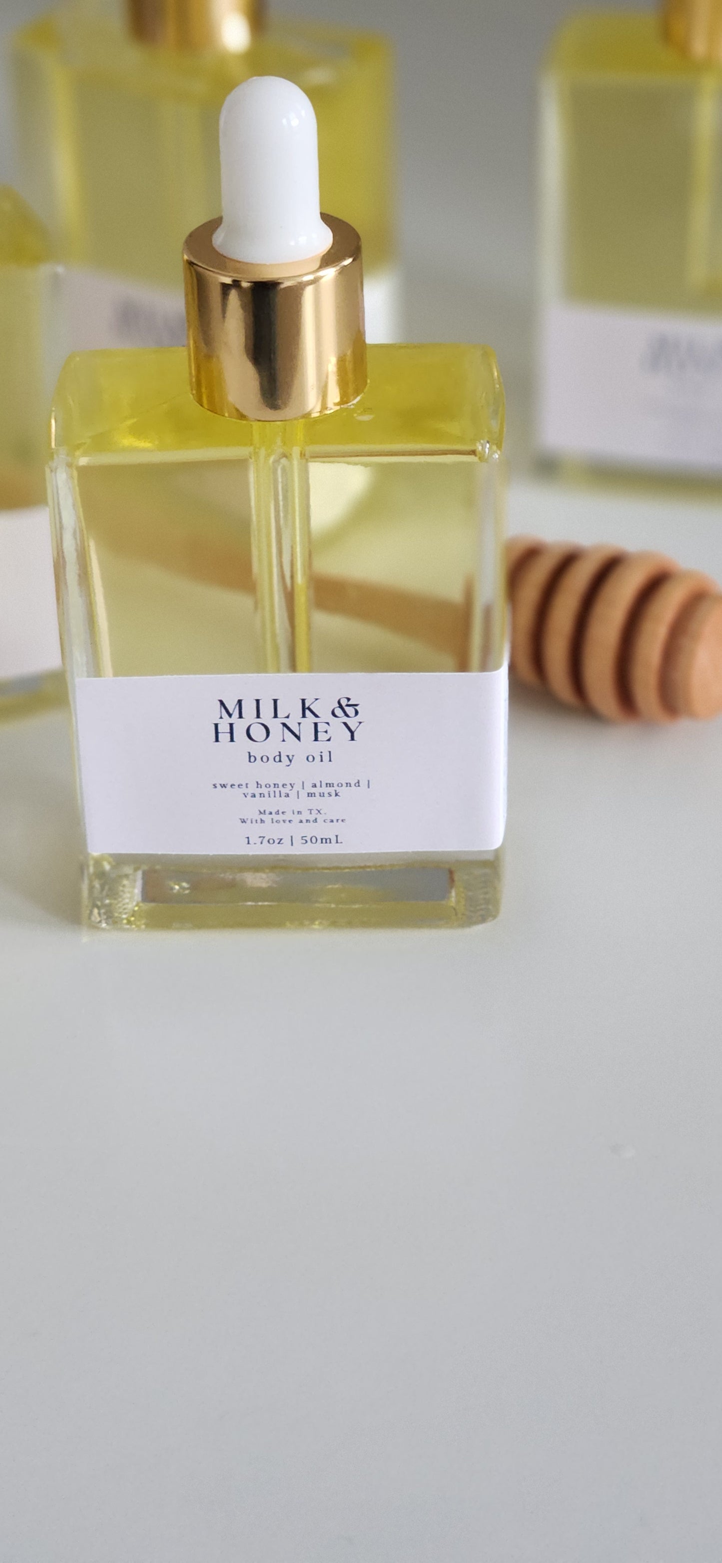 Milk + Honey Body Oil - porter + rose