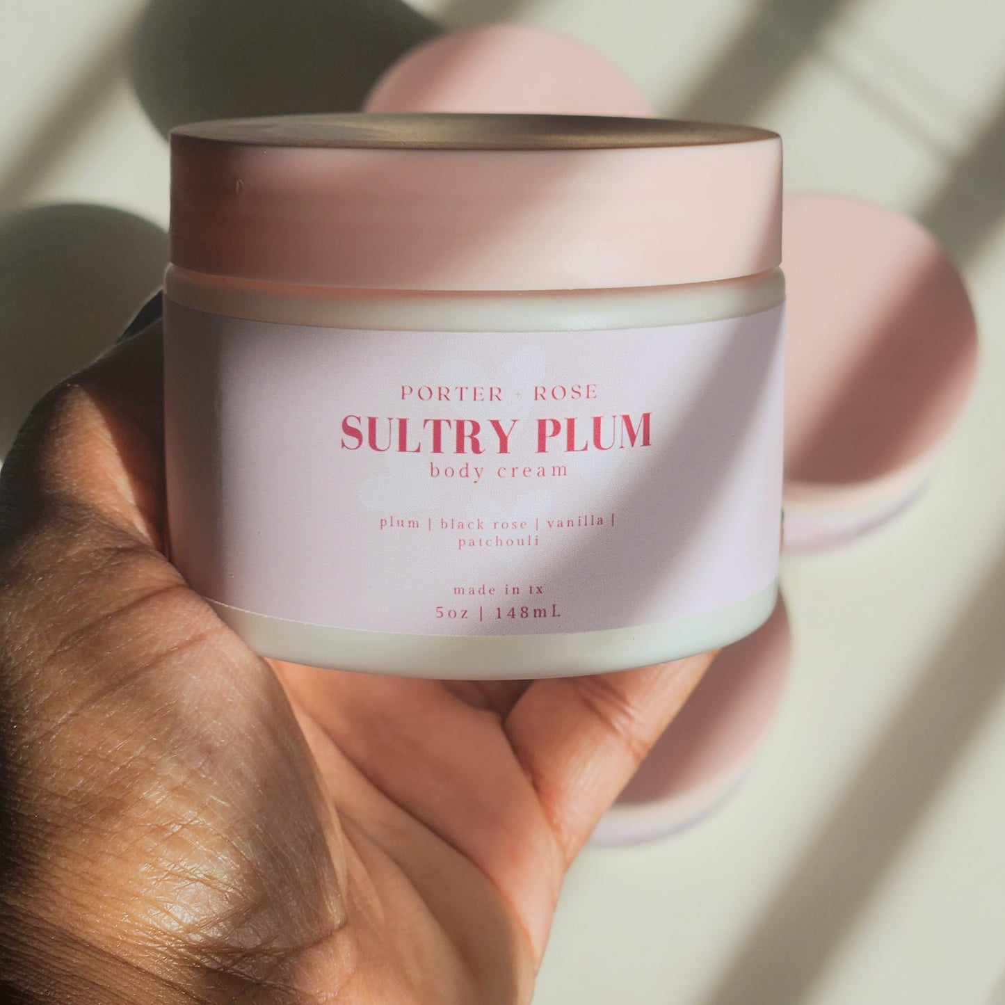 Sultry Plum Body Cream - porter + rose