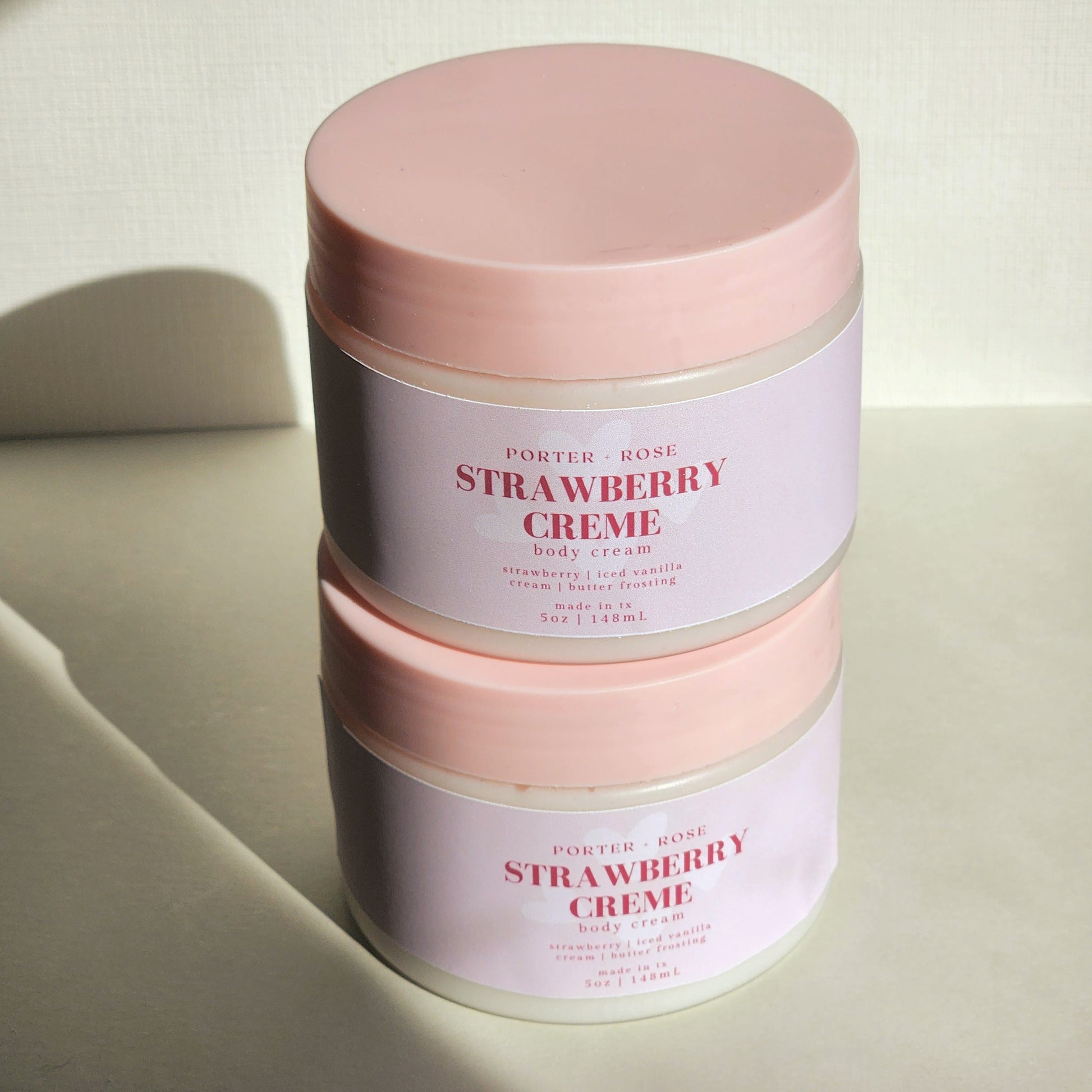 Strawberry Creme Body Cream - porter + rose