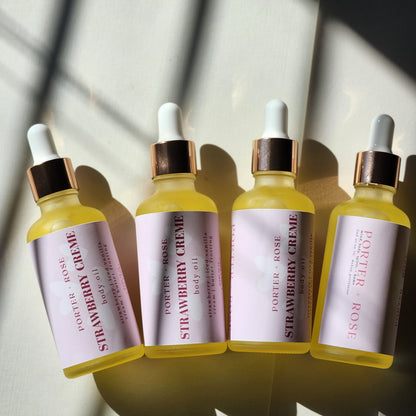 Strawberry Creme Body Oil - porter + rose