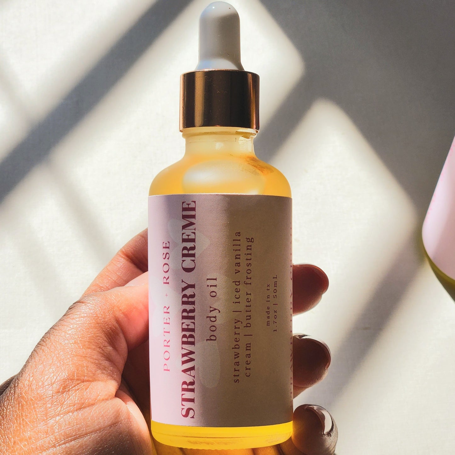 Strawberry Creme Body Oil - porter + rose