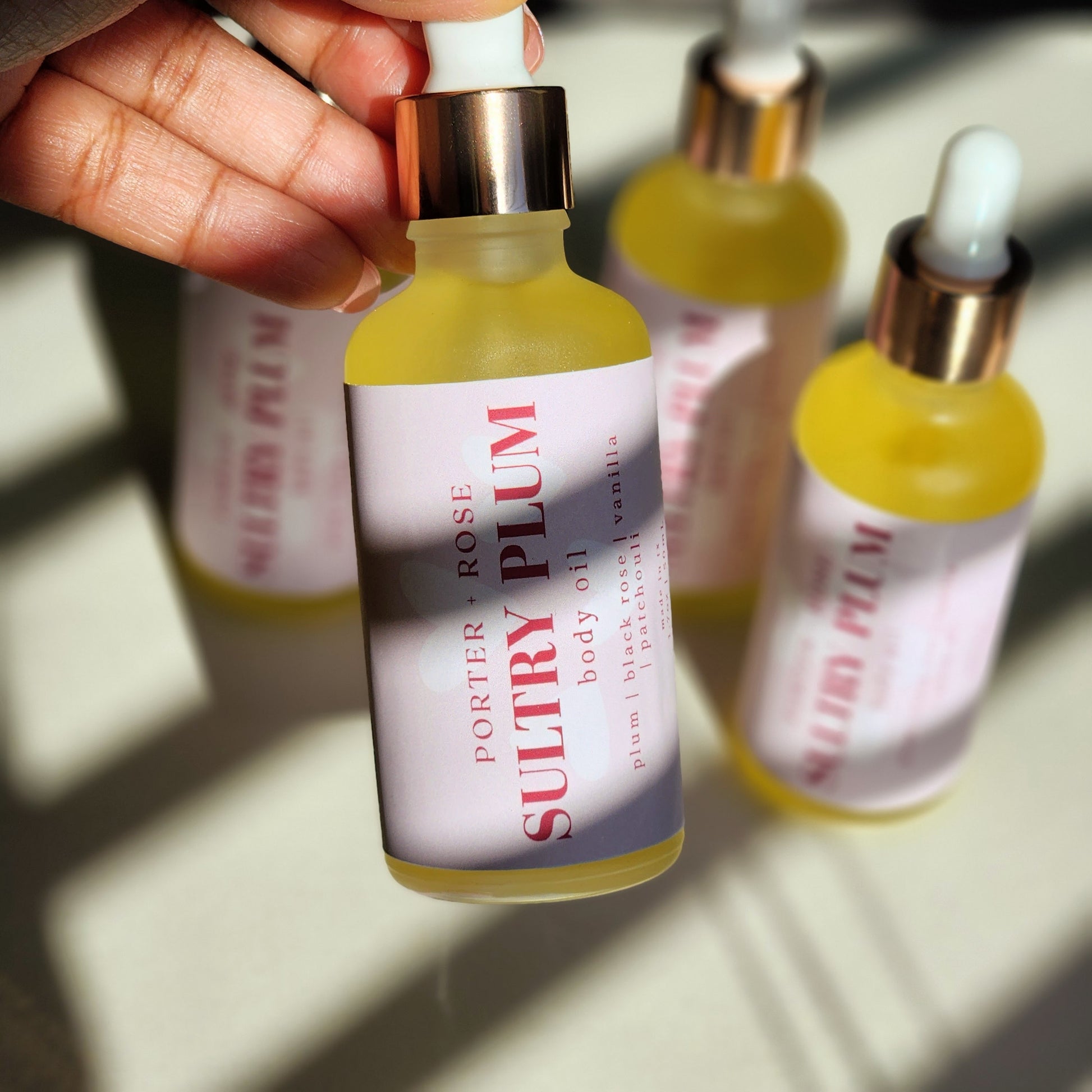 Sultry Plum Body Oil - porter + rose