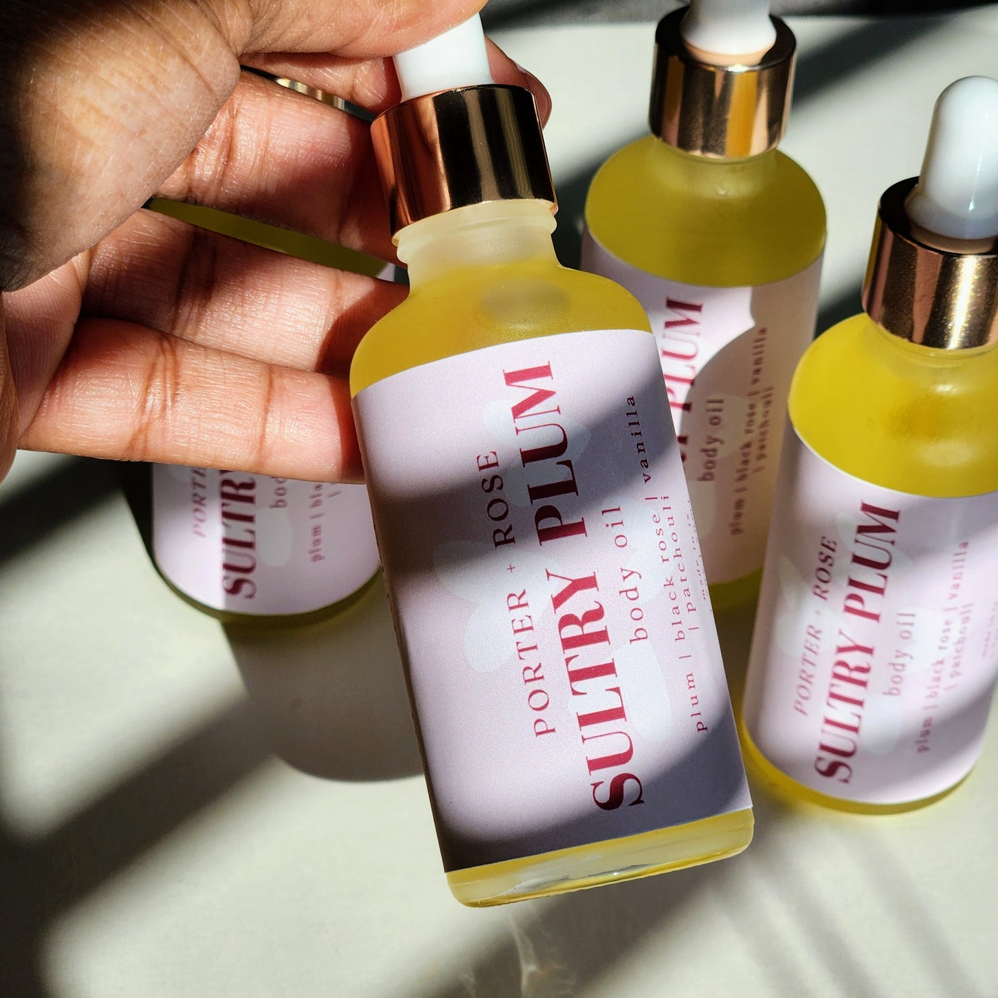 Sultry Plum Body Oil - porter + rose