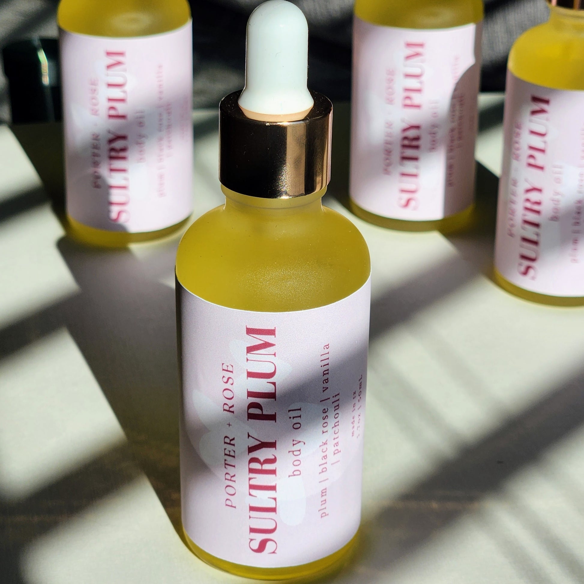 Sultry Plum Body Oil - porter + rose