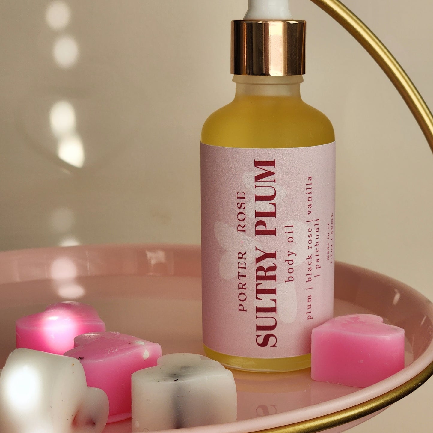 Sultry Plum Body Oil - porter + rose