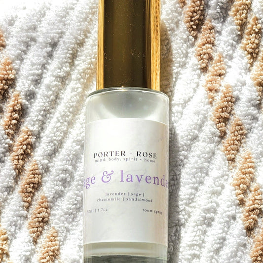 Sage & Lavender Room & Linen Spray - porter + rose