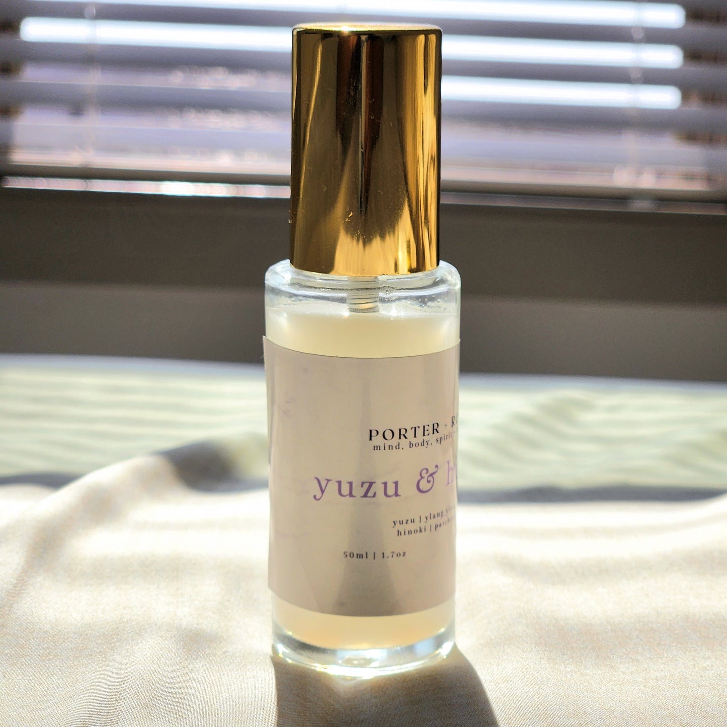 Yuzu & Hinoki Room & Linen Spray - porter + rose