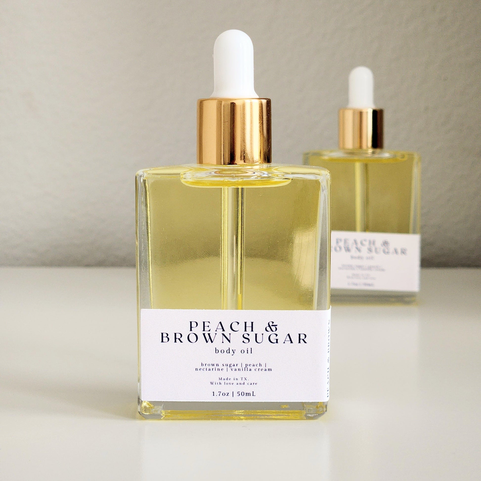 Peach & Brown Sugar Body Oil