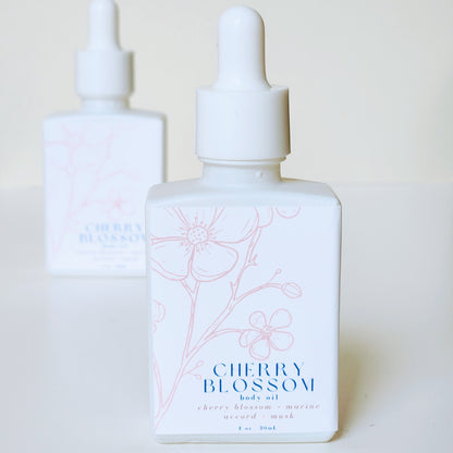 Cherry Blossom Body Oil - porter + rose