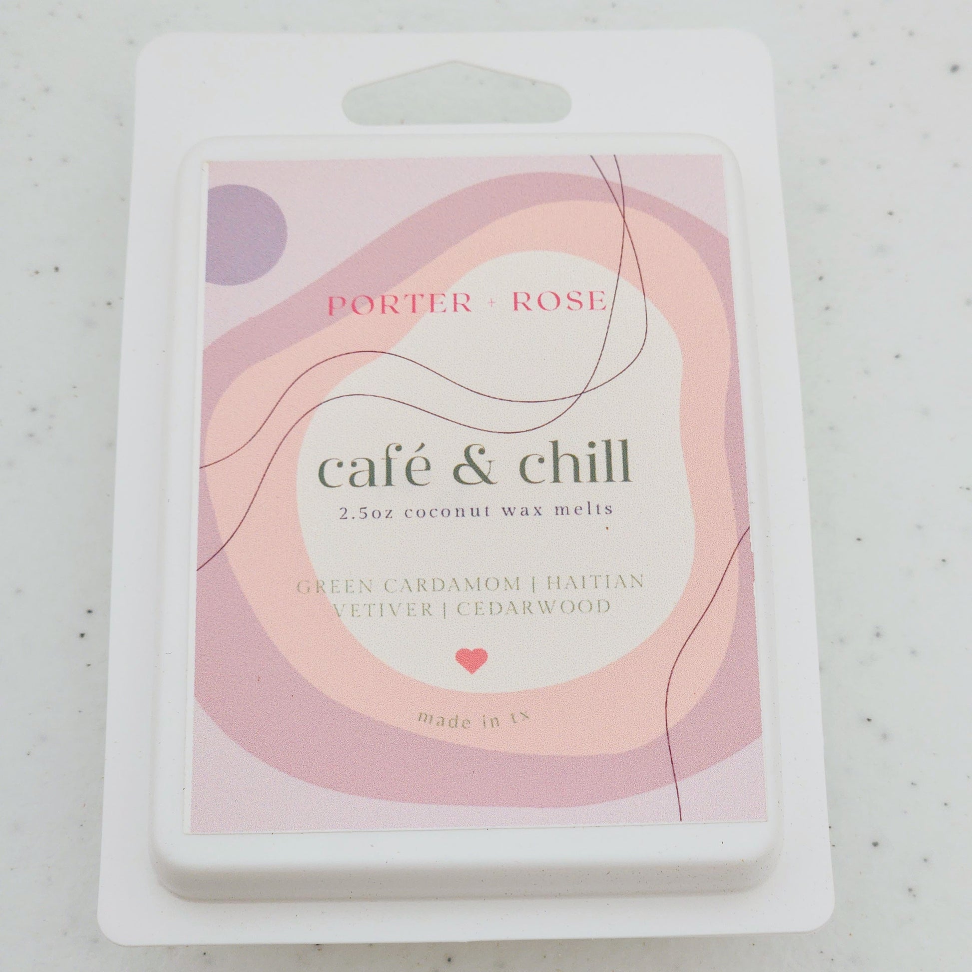 Cafe & Chill Wax Melts - porter + rose