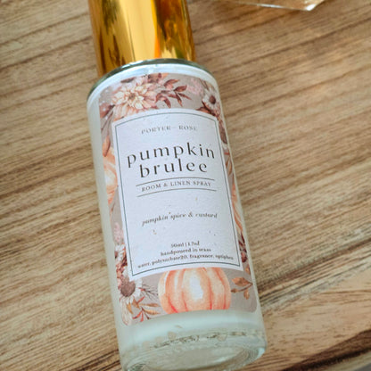 pumpkin brulee fragrance - home fragrance for fall