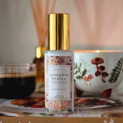 pumpkin brulee fragrance - home fragrance for fall