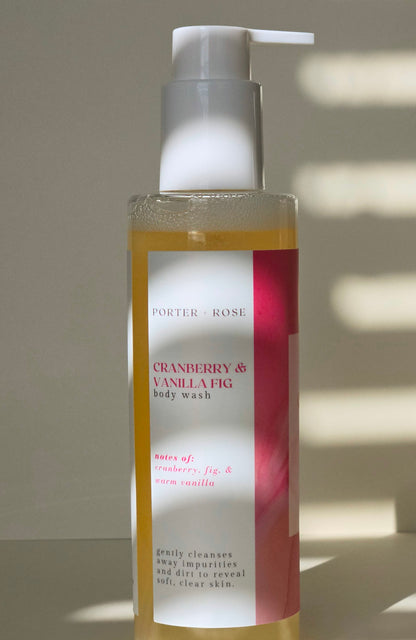 Cranberry & Vanilla Fig Body Wash