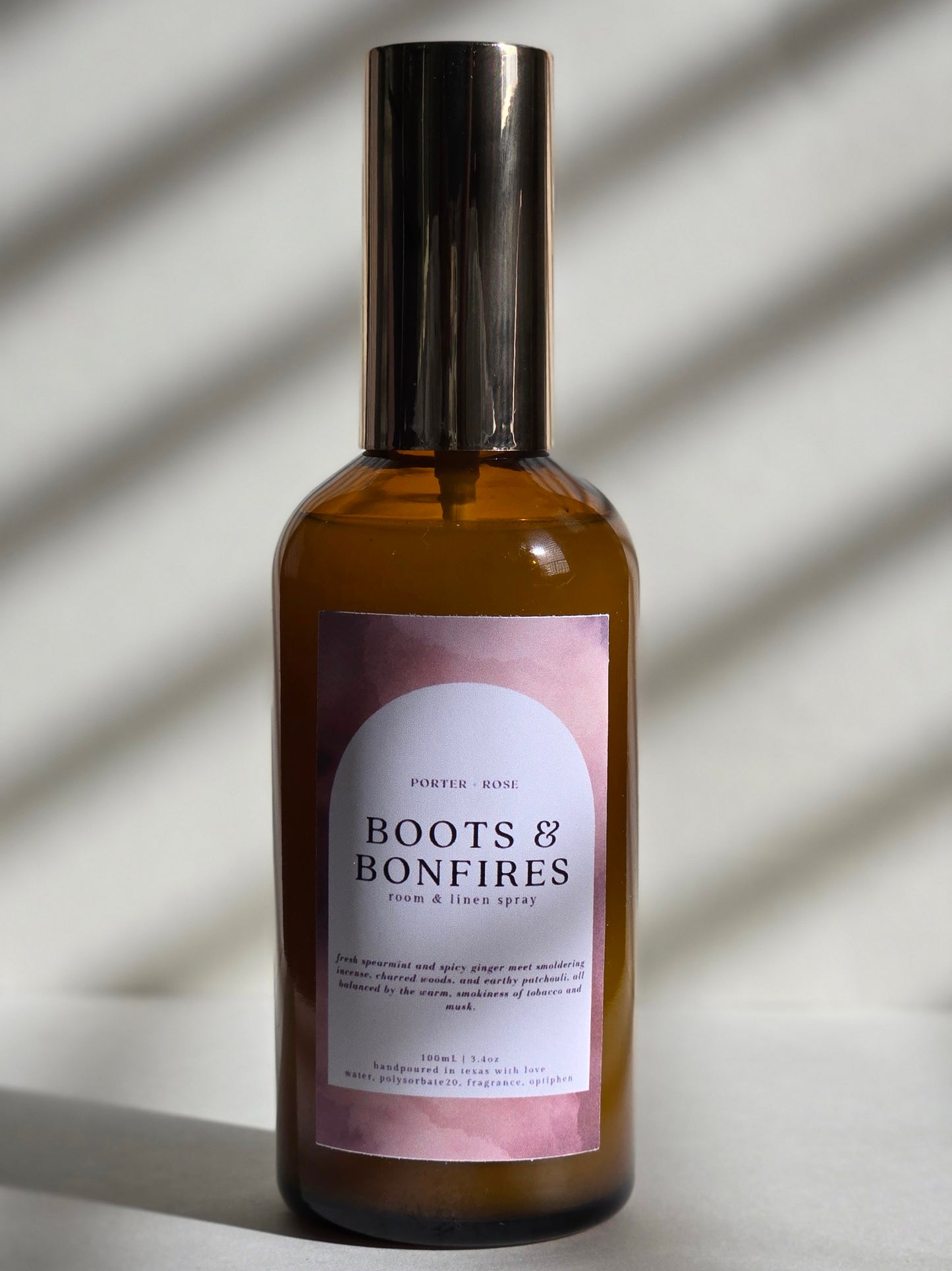 Boots & Bonfires Room & Linen Spray