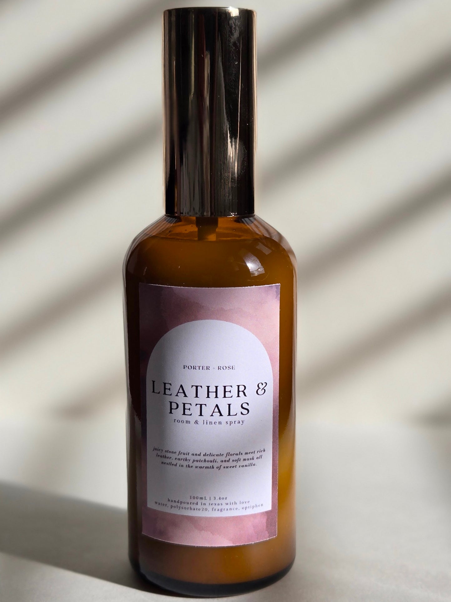 Leather & Petals Room Spray