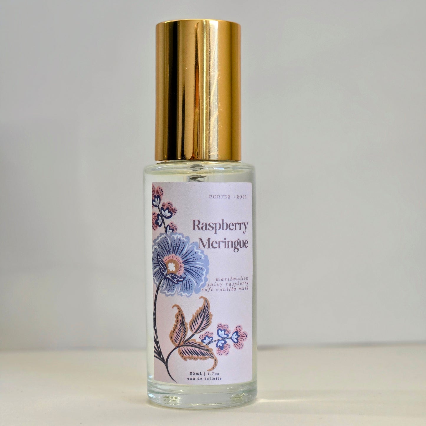 Raspberry Meringue scented body spray, eau de toilette, scented perfume for Spring, fruity perfume