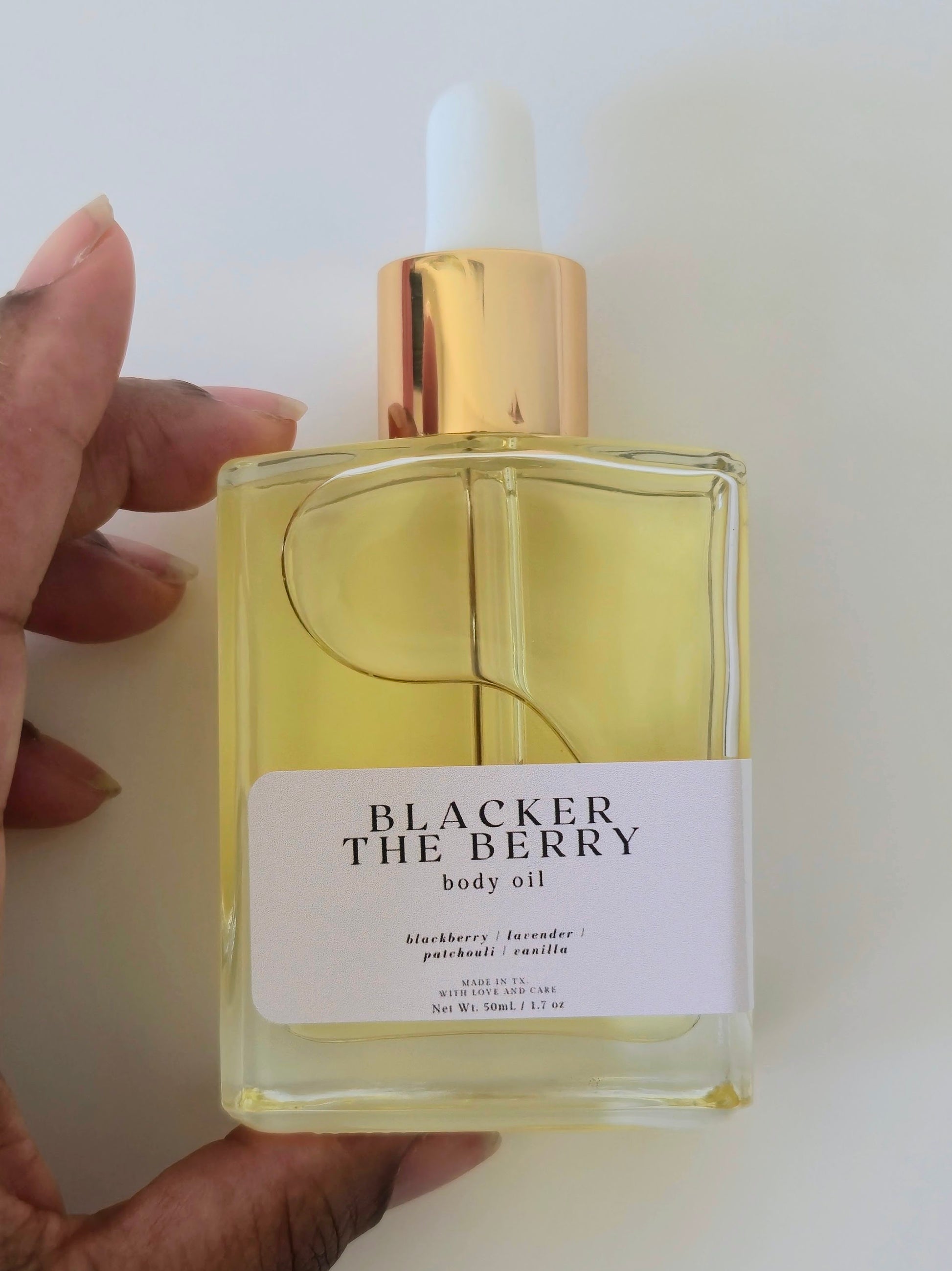Blacker the Berry Body Oil - porter + rose