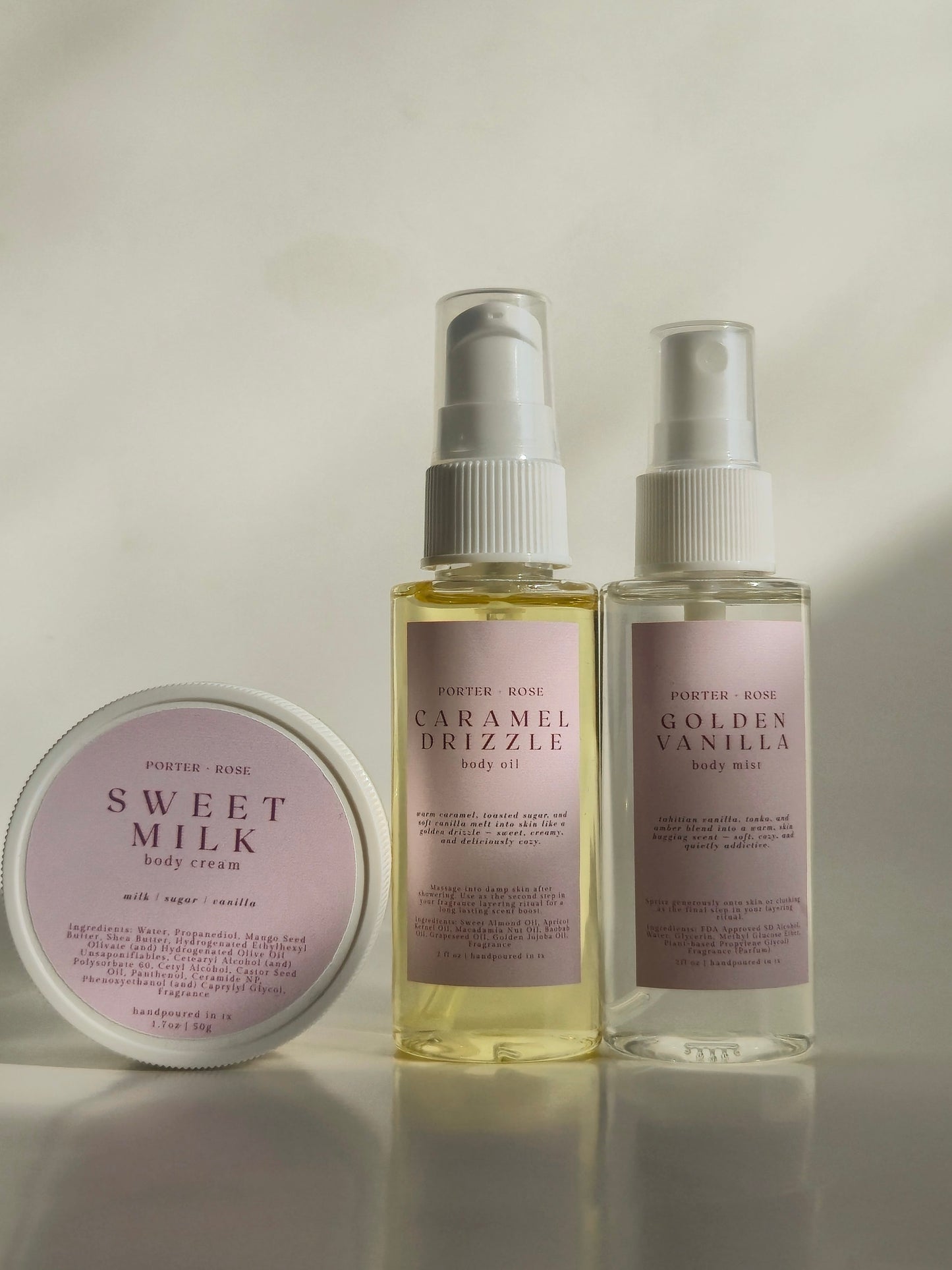 Vanilla, I Scream! - Signature Scent Layering Trio