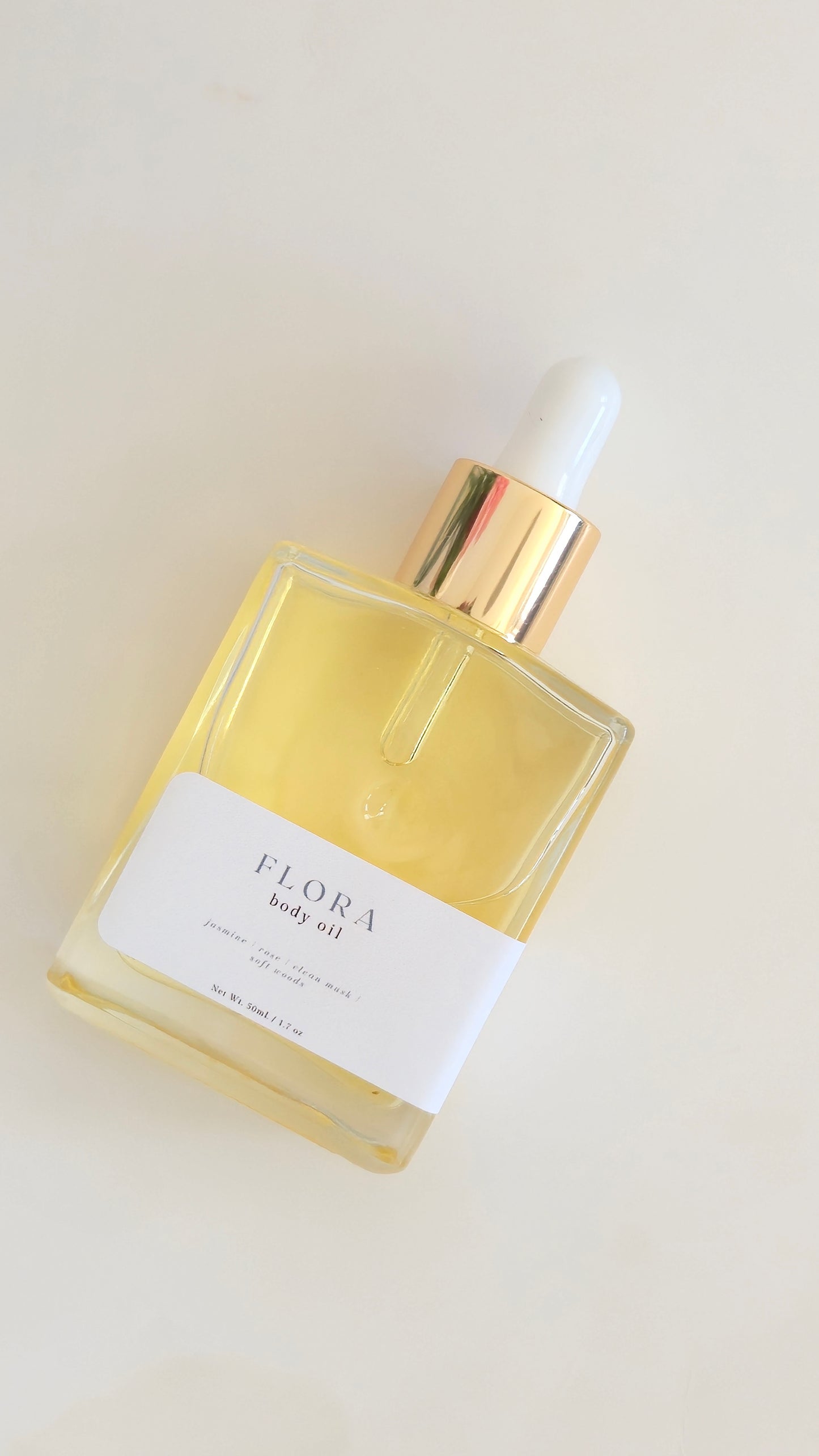 Flora - jasmine musk body oil