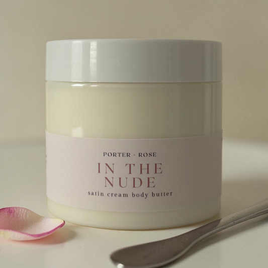 In the Nude Satin Cream Body Butter - porter + rose