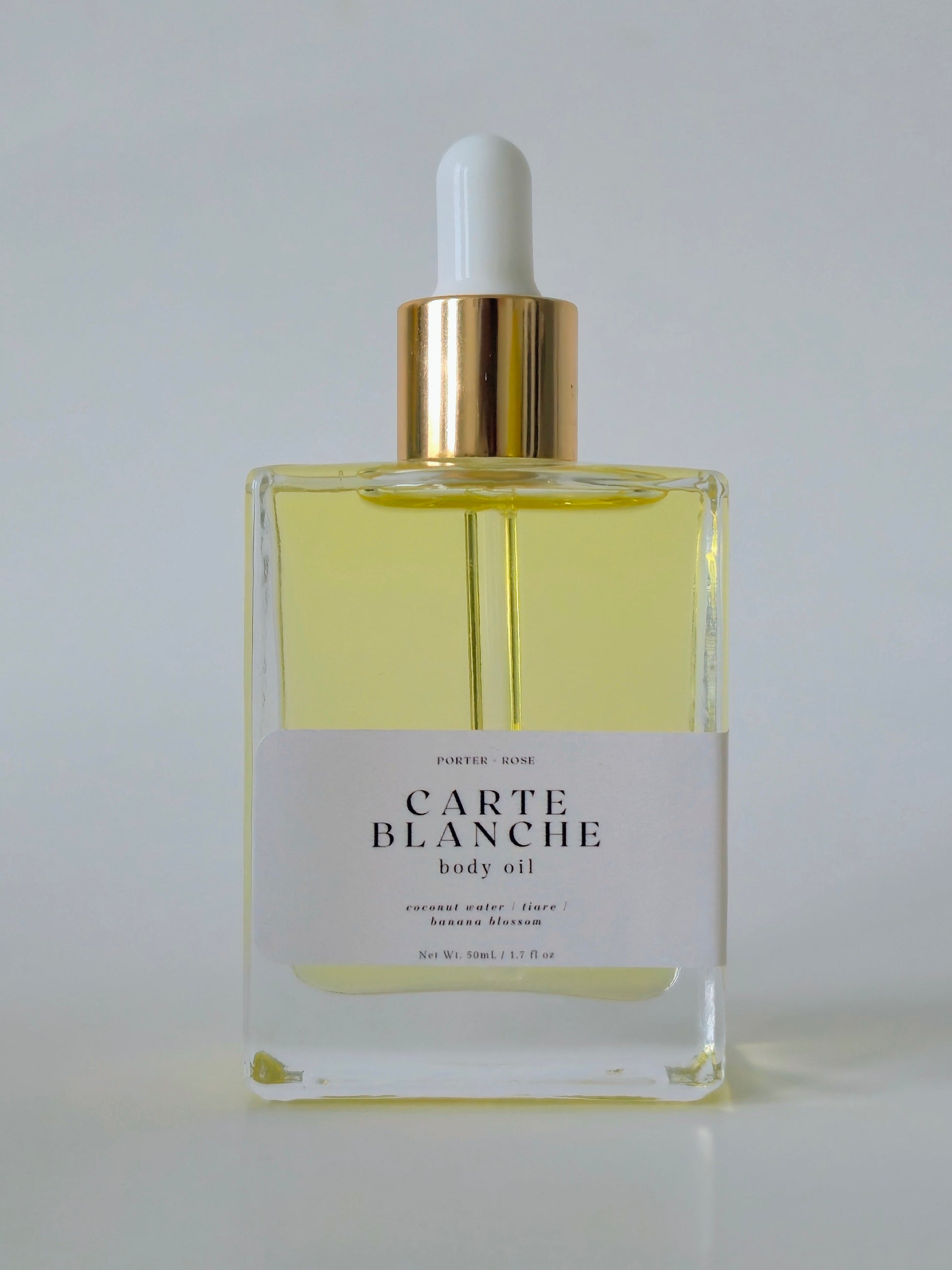 Carte Blanche Body Oil - porter + rose