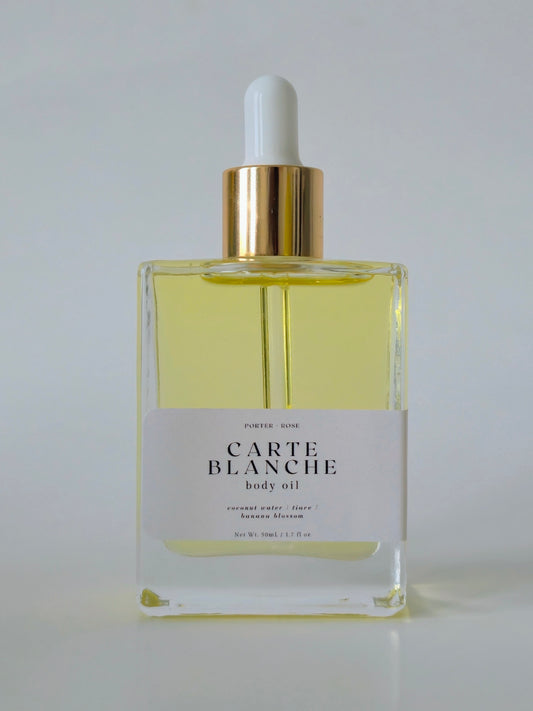 Carte Blanche Body Oil - porter + rose