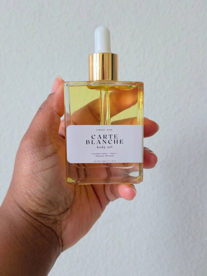 Carte Blanche Body Oil - porter + rose