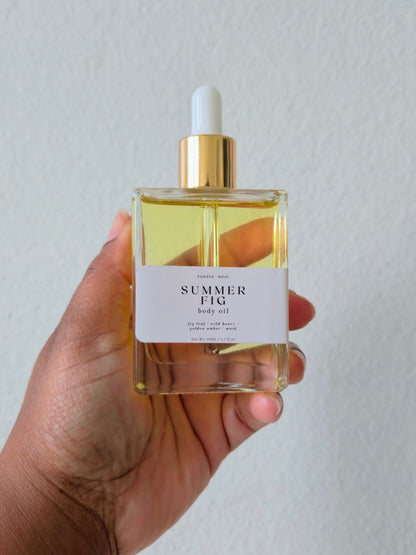 Summer Fig Body Oil - porter + rose