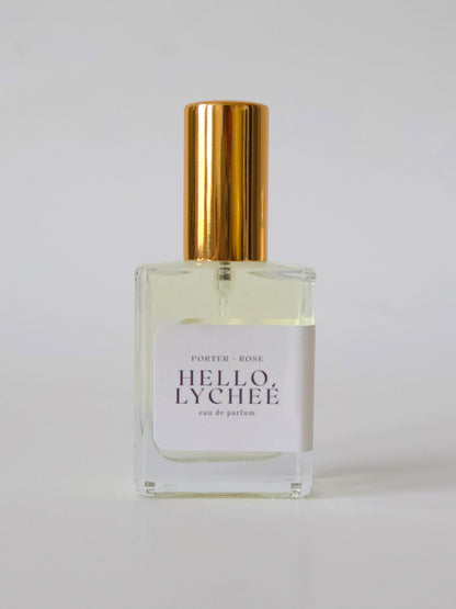 Hello, Lychee eau de parfum - porter + rose