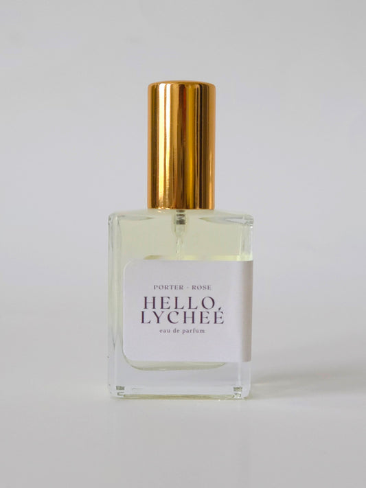 Hello, Lychee eau de parfum - porter + rose