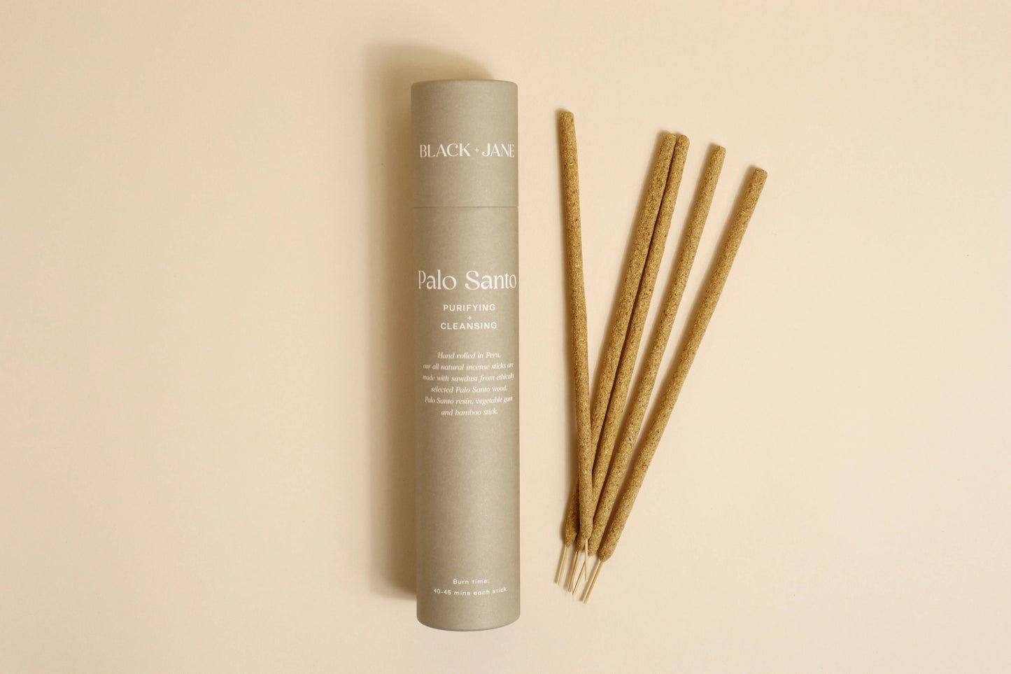 Hand Rolled Palo Santo Incense Sticks: Palo Santo + Rosemary - porter + rose