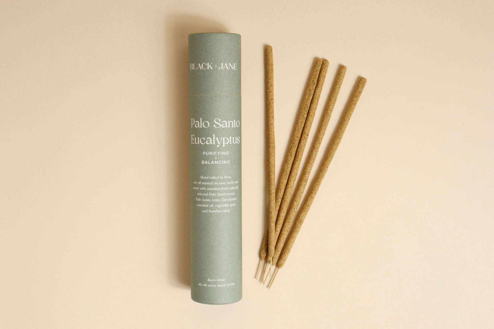 Hand Rolled Palo Santo Incense Sticks: Palo Santo - porter + rose