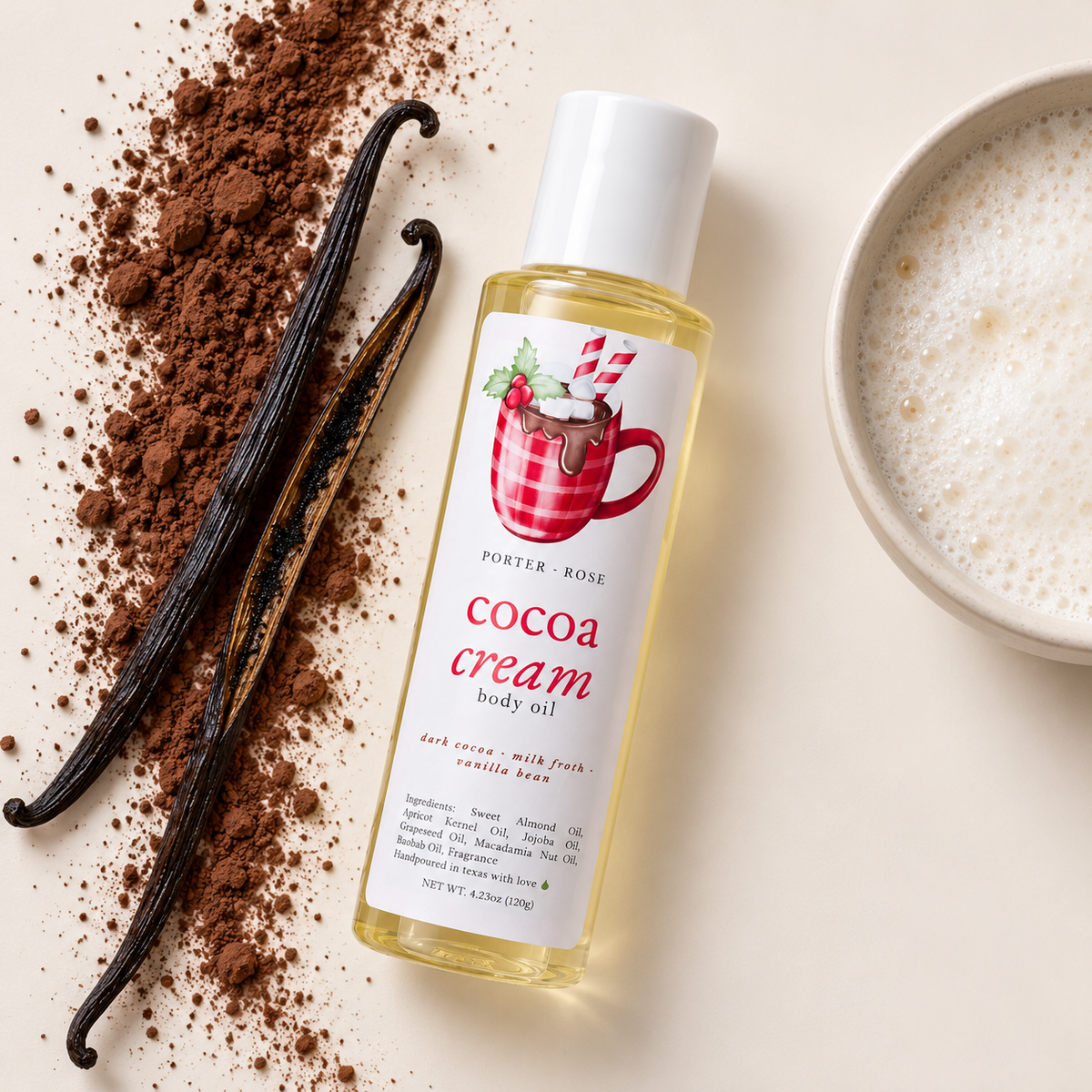 Cocoa Cream Body Oil