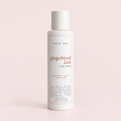 Gingerbread Latte Body Lotion