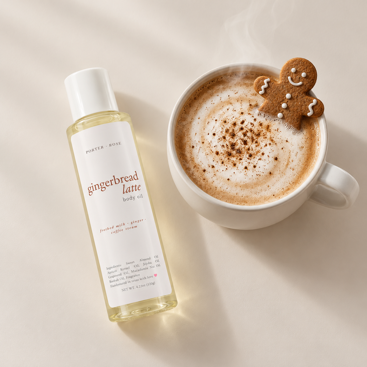 Gingerbread Latte Body Oil