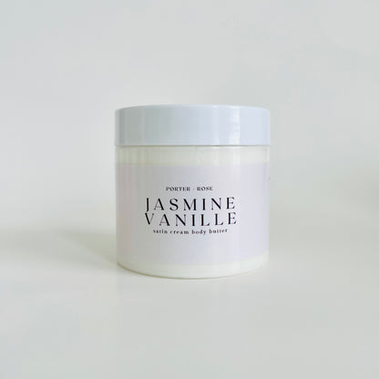 Jasmine Vanille Body Butter - porter + rose