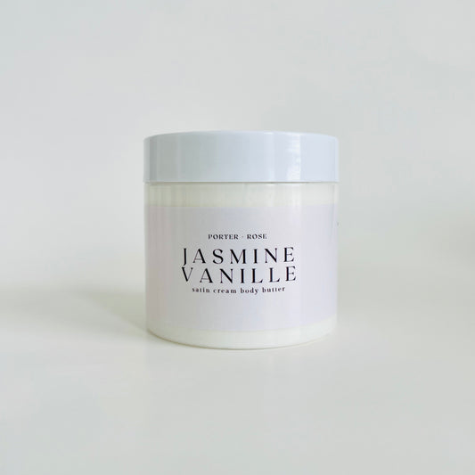 Jasmine Vanille Body Butter - porter + rose