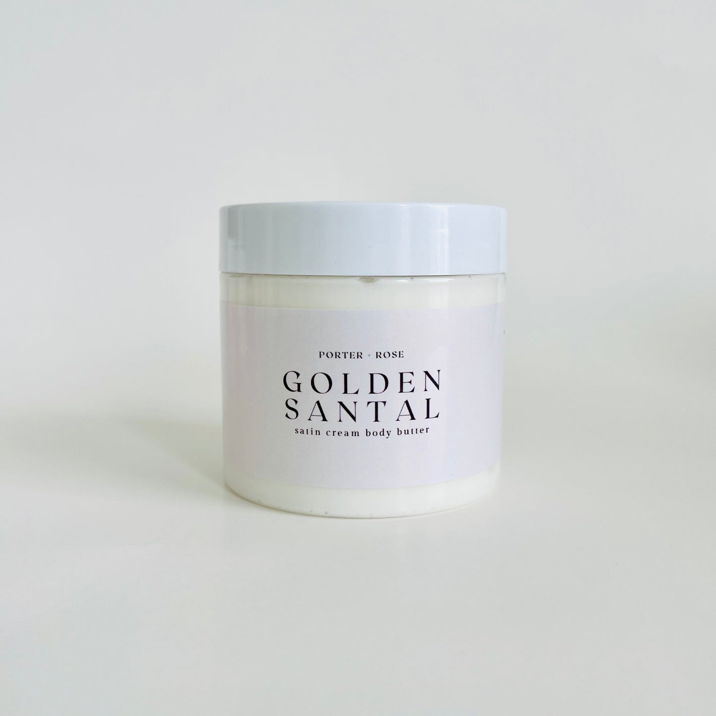 Golden Santal Satin Cream Body Butter - porter + rose
