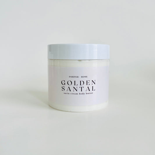 Golden Santal Satin Cream Body Butter