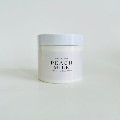 Peach Milk Satin Cream Body Butter
