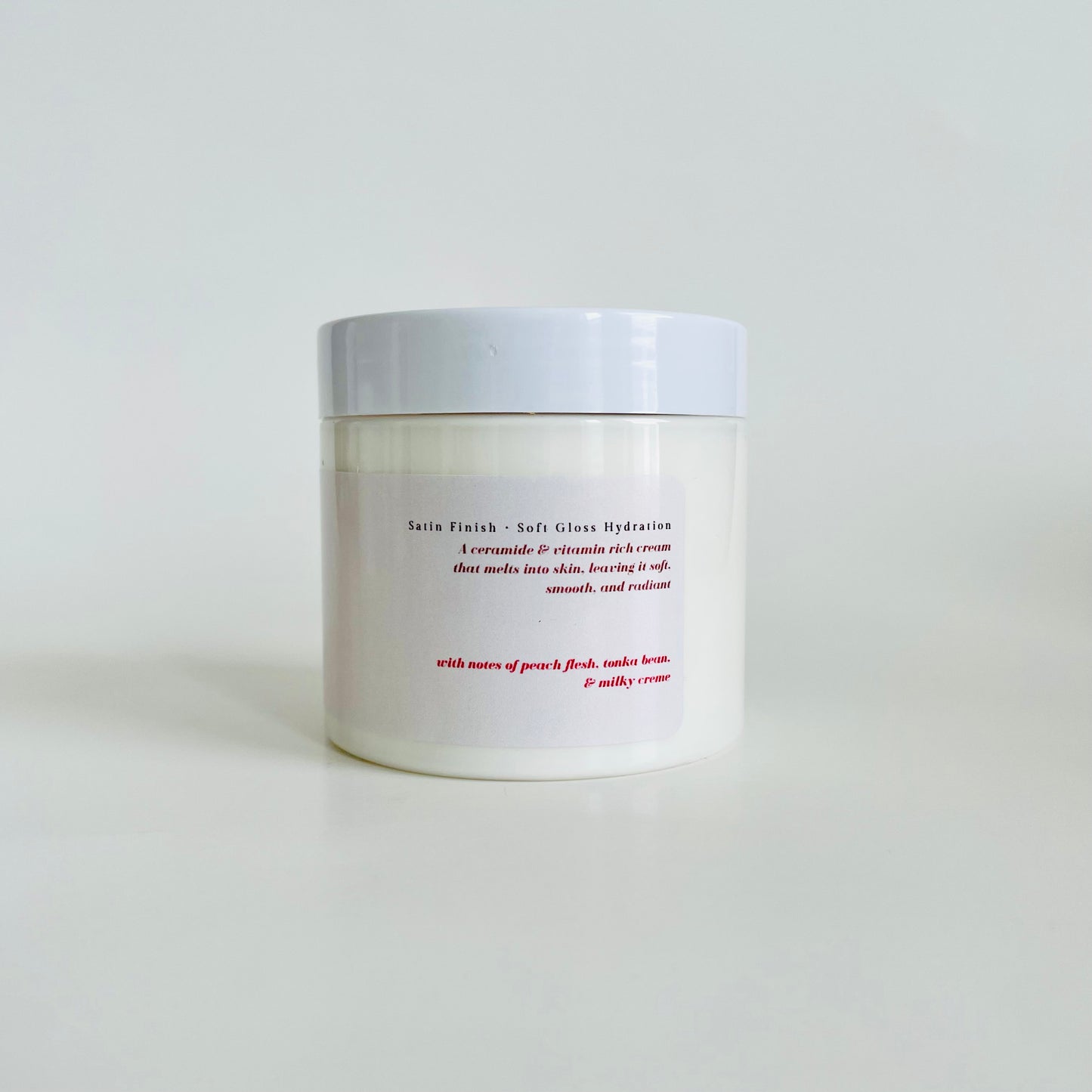 Peach Milk Satin Cream Body Butter